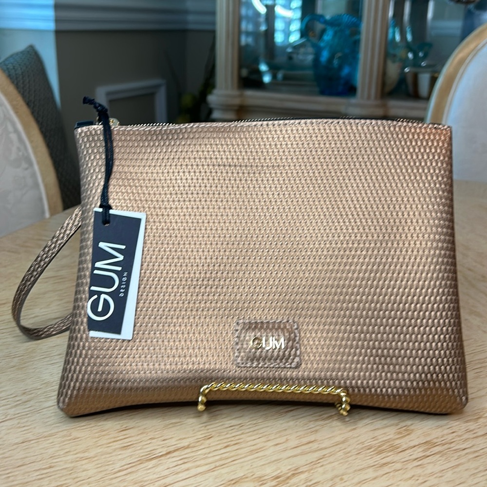 Gum- Gianni Chiarini Design Wristlet Bag  NWT